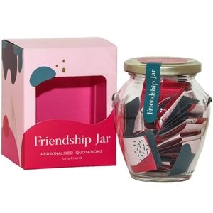 Only Good Vibes, Love and Friendship Jar with 31 Quotations for Friend, etc...
